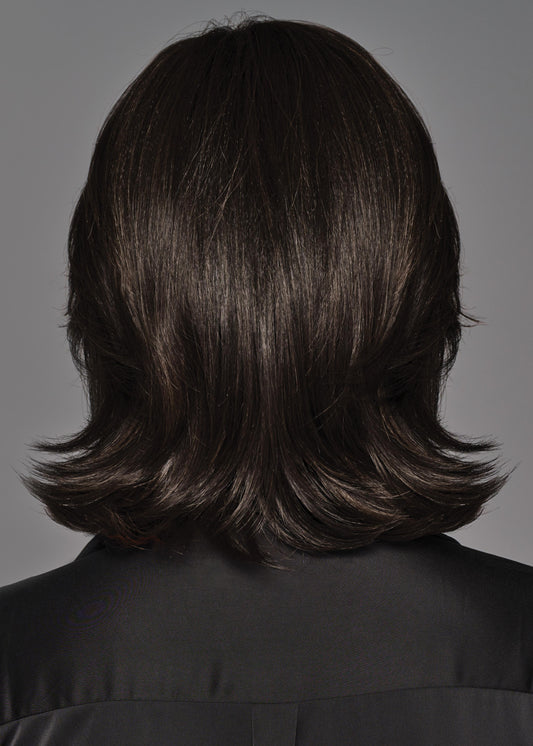 Textured Layers wig by Hairdo Midnight Brown