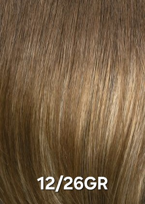 12/26GR Henry Margu - Light golden brown with light blonde and gold blonde highlights and medium brown roots