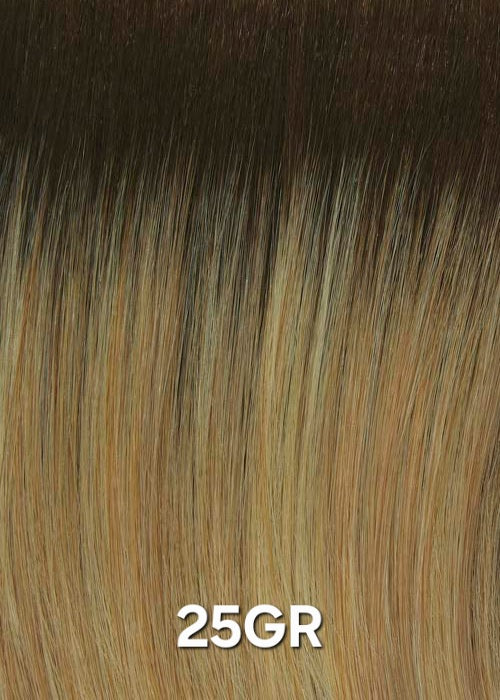 25GR Henry Margu - Golden blonde highlighted blend with subtle hints of strawberry and chestnut roots