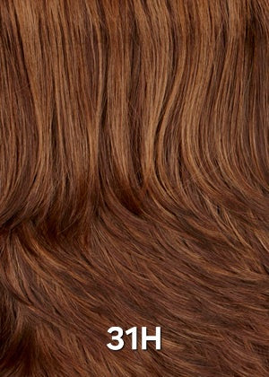 31H Henry Margu - Dark auburn & medium brown with warm strawberry highlights
