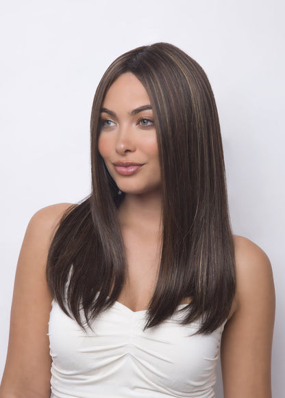 Harper by Alexander Couture in Coffee Latte-R