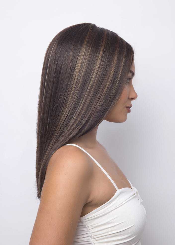 Harper by Alexander Couture in Coffee Latte-R