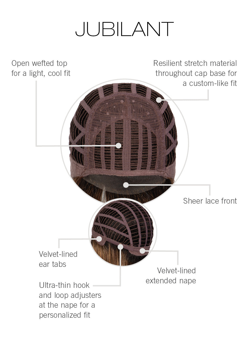 Jubilant by Gabor inside cap construction