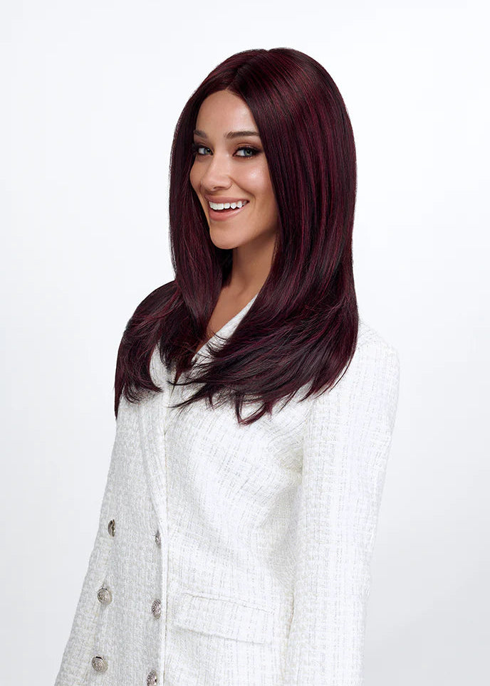 Leading Edge by TressAllure in Wine Noir