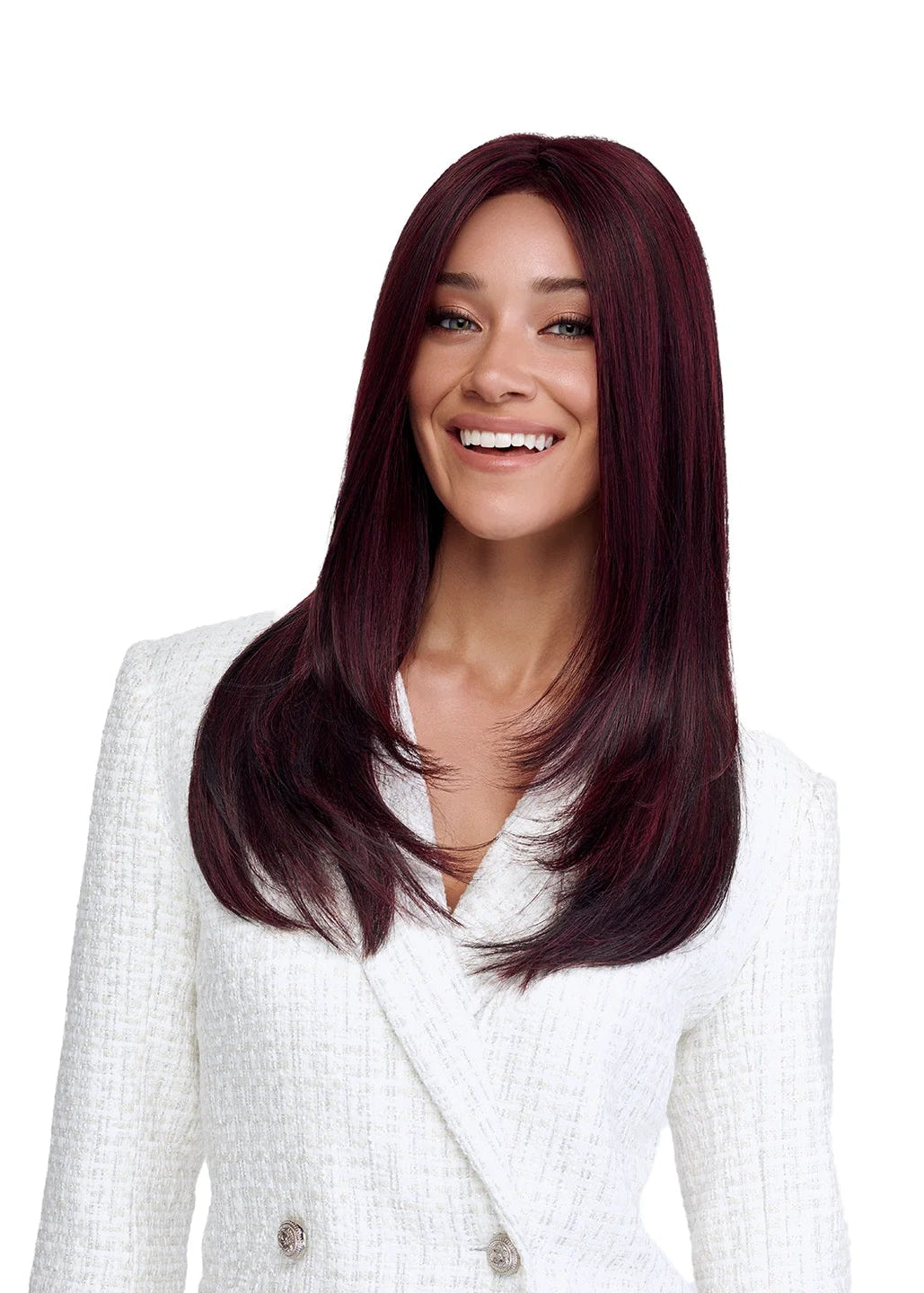 Leading Edge by TressAllure in Wine Noir