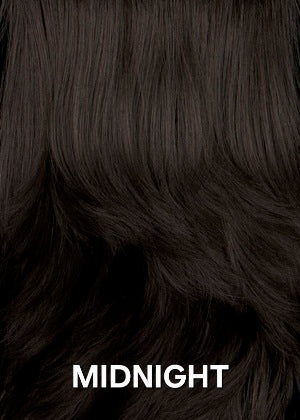 MIDNIGHT off black w medium dark brown highlights