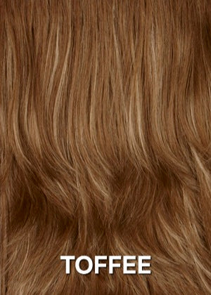 TOFFEE golden brown w light blonde highlights