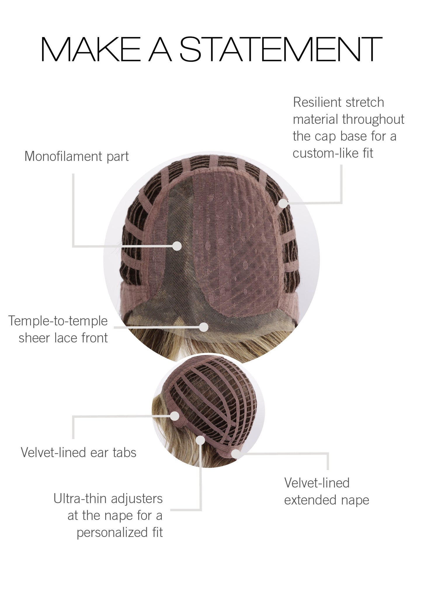 Make A Statement Gabor Inside Cap Construction