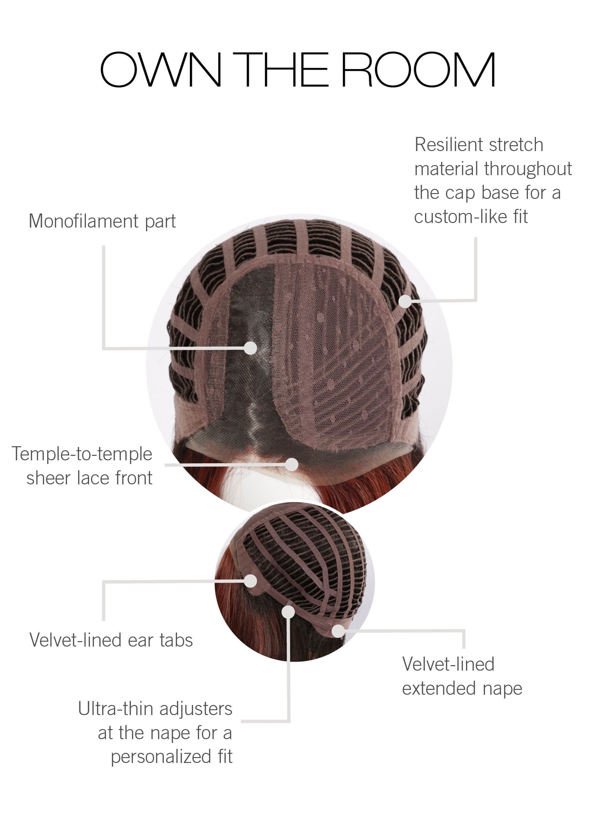 Own The Room Gabor Inside Cap Construction