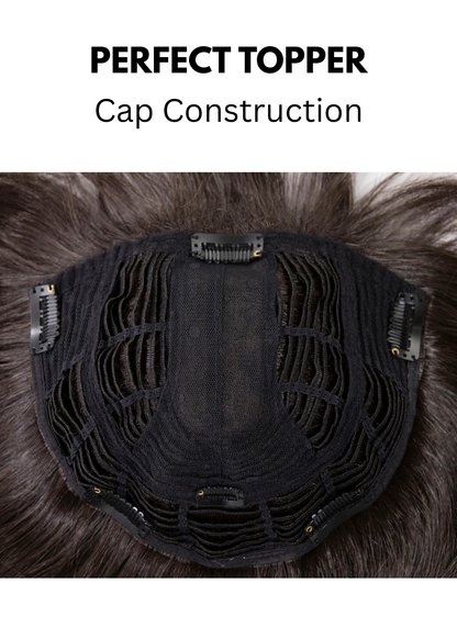 Perfect Topper by Toni Brattin inside cap construction