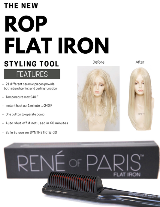Rene of Paris flat iron hot tool features