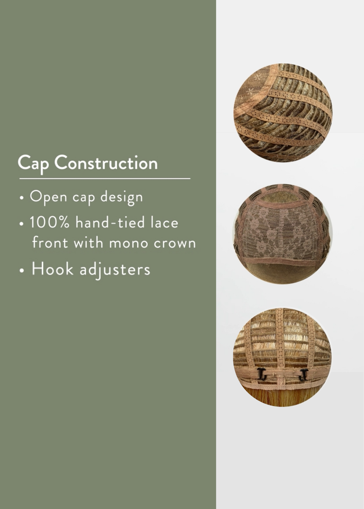 Roma by Estetica inside cap construction