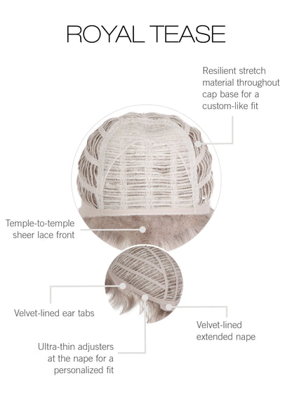 Royal Tease by Gabor inside cap construction