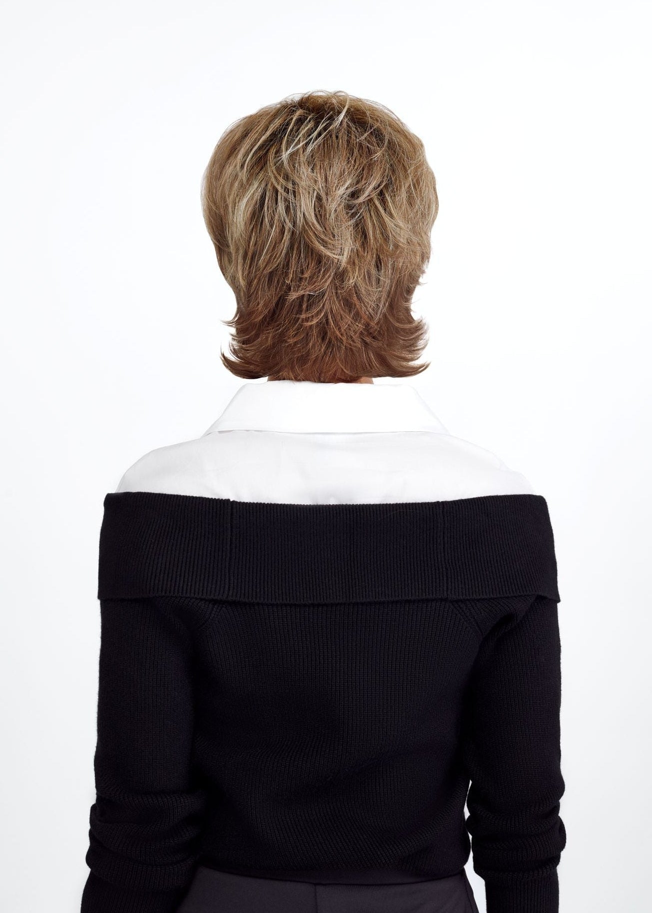 Short Shag by TressAllure in Honey Caramel Cascade 12/22/27/25/R8