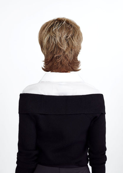 Short Shag by TressAllure in Honey Caramel Cascade 12/22/27/25/R8