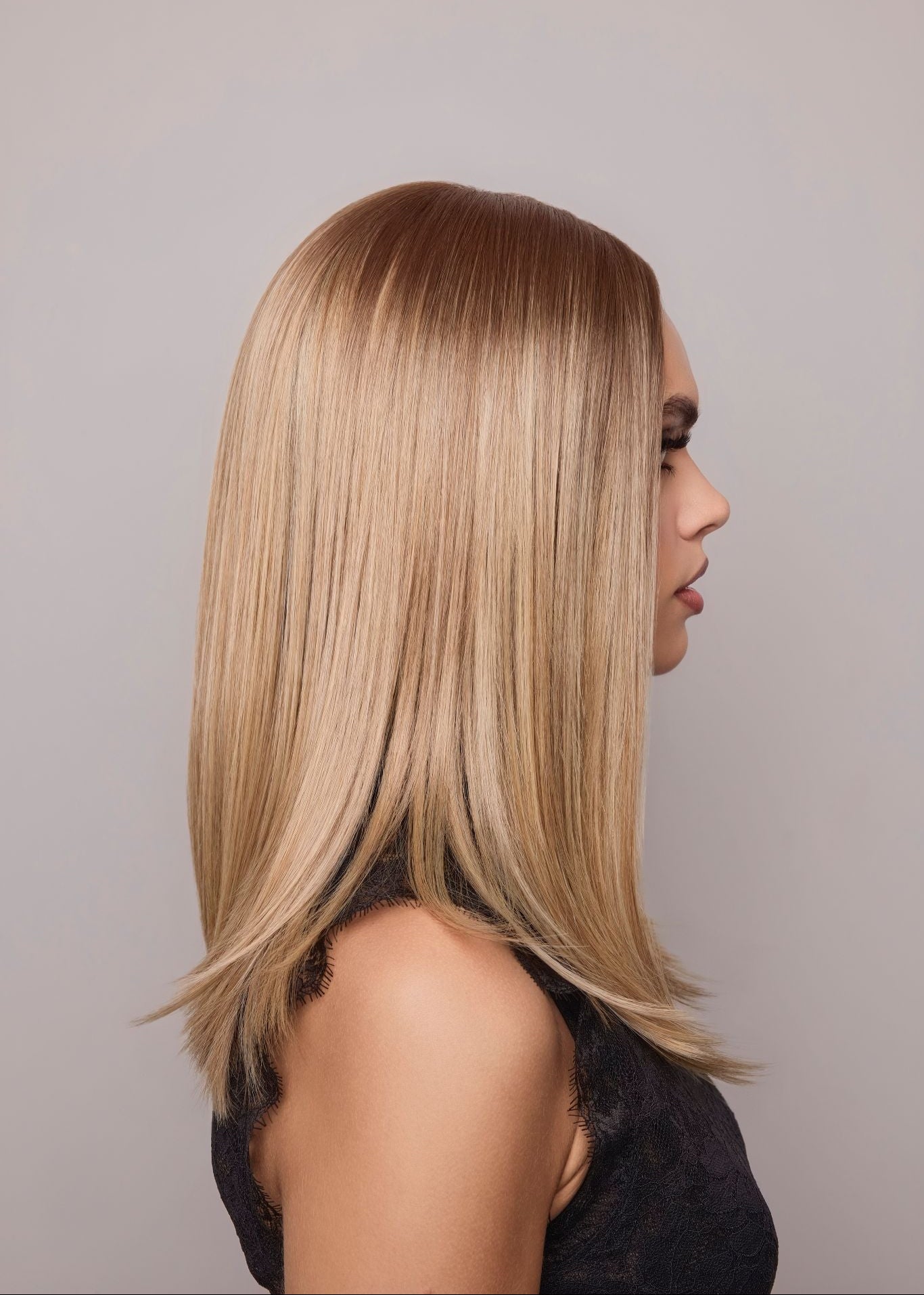 Slone by Alexander Couture in Butter Biscuit Blond