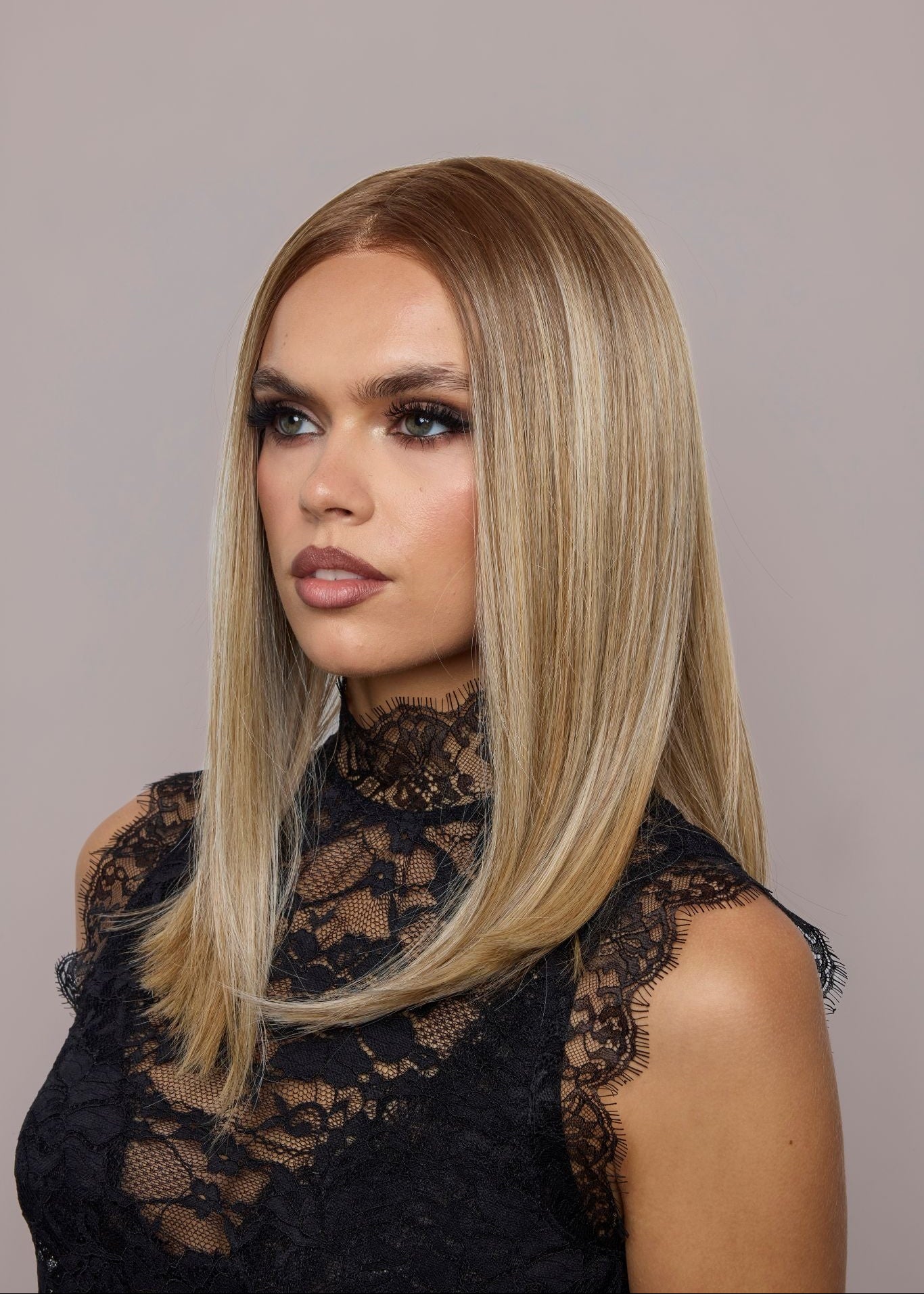 Slone by Alexander Couture in Butter Biscuit Blond