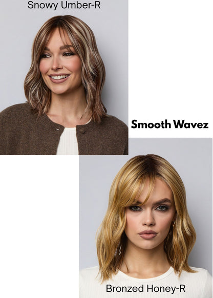 Smooth Wavez in Snowy Umber-R and Bronzed Honey-R