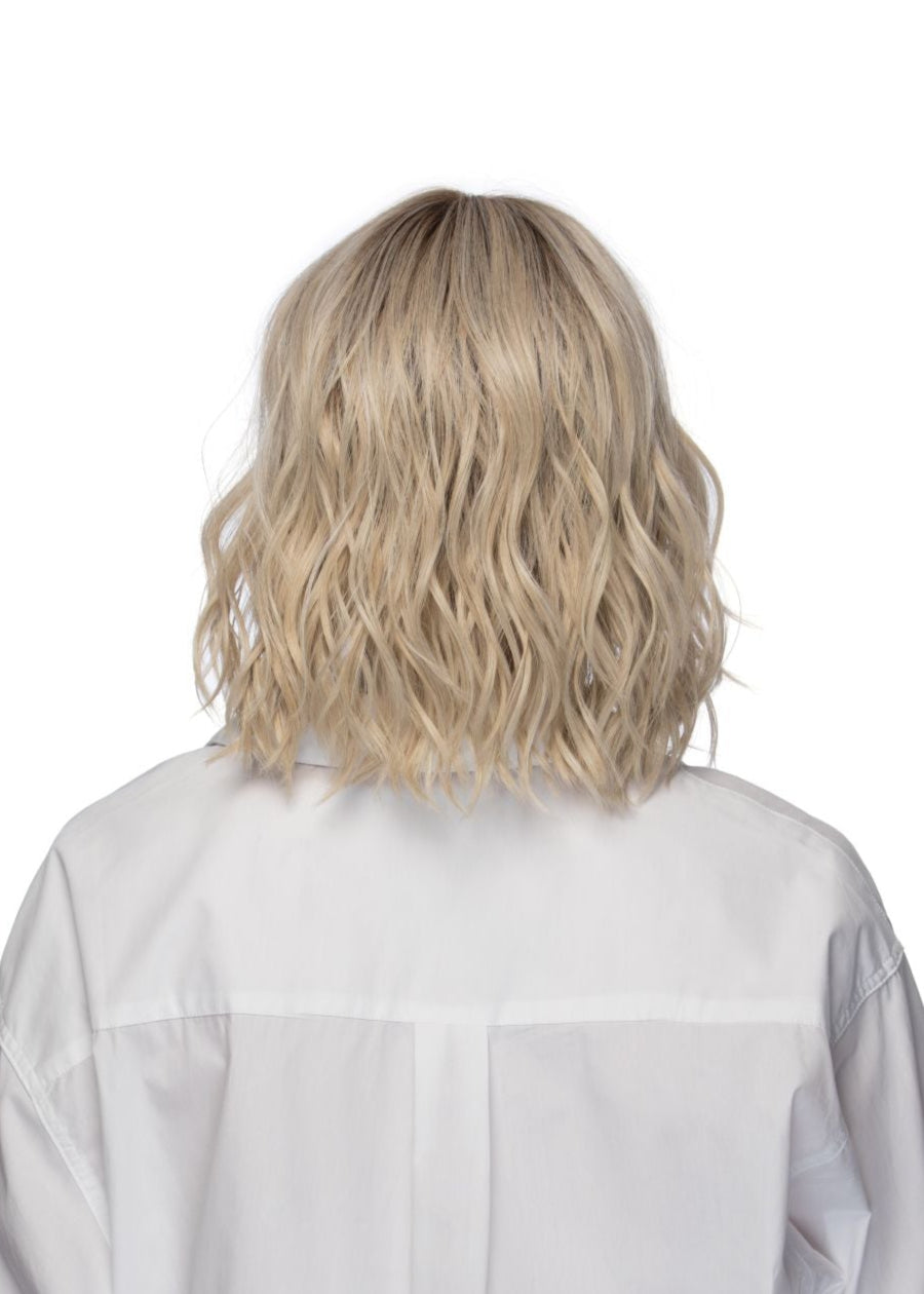 Somers by Estetica in SUNLITBLONDE, Lace Front, Lace Part