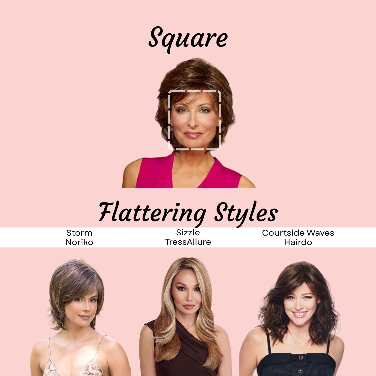 Square Face Shape and Flattering Styles