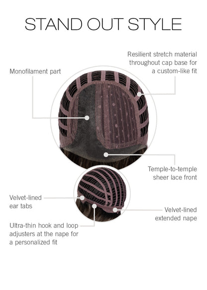Stand Out Style by Gabor inside cap construction