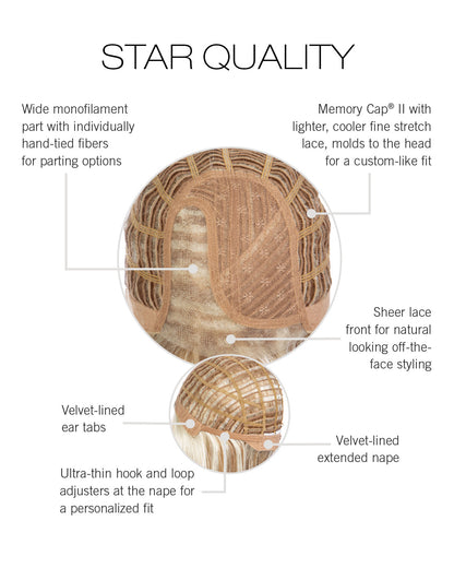 Star Quality by Raquel Welch inside cap construction
