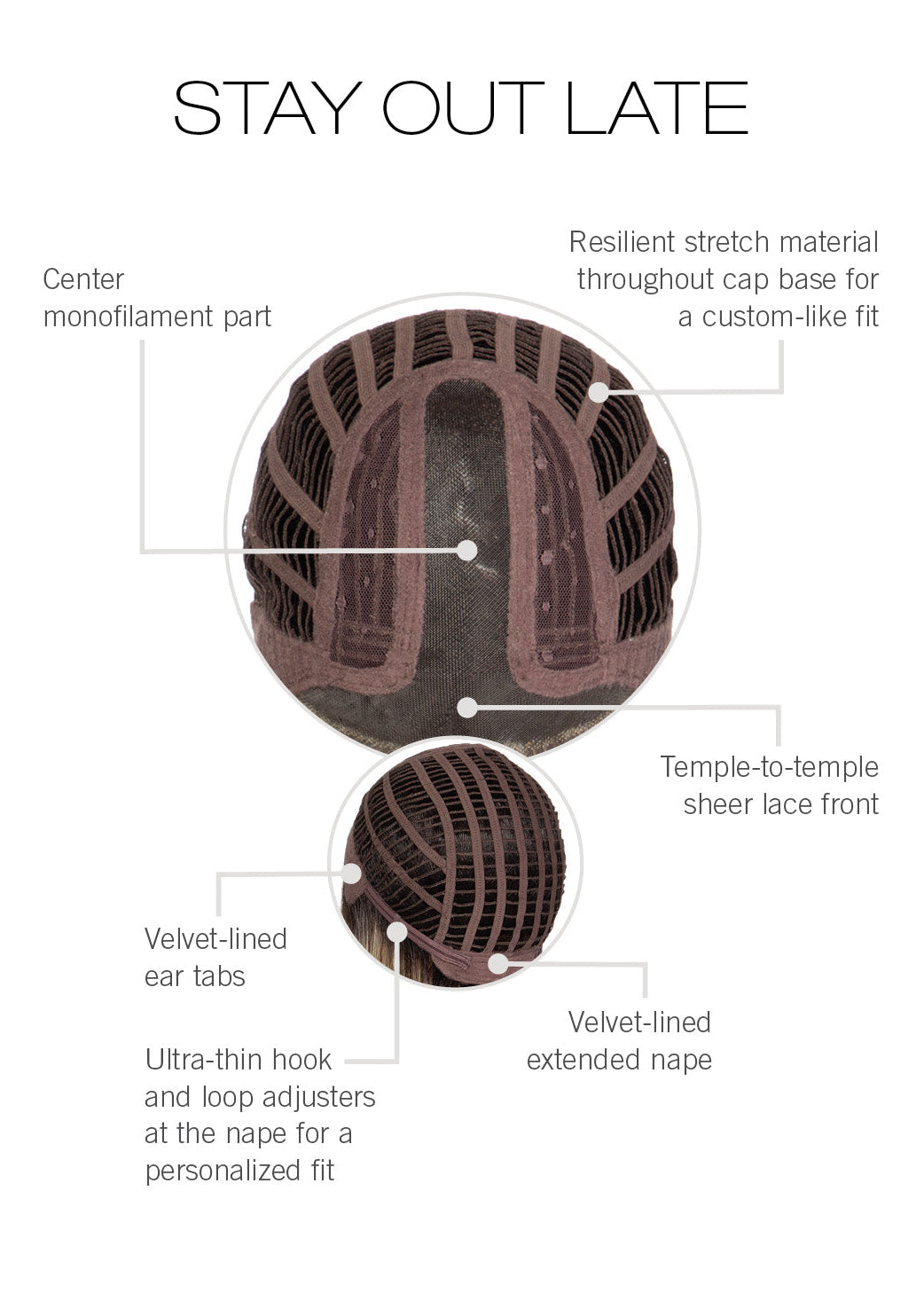 Stay Out Late by Gabor inside cap construction