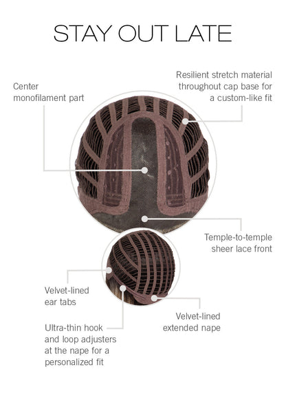 Stay Out Late by Gabor inside cap construction