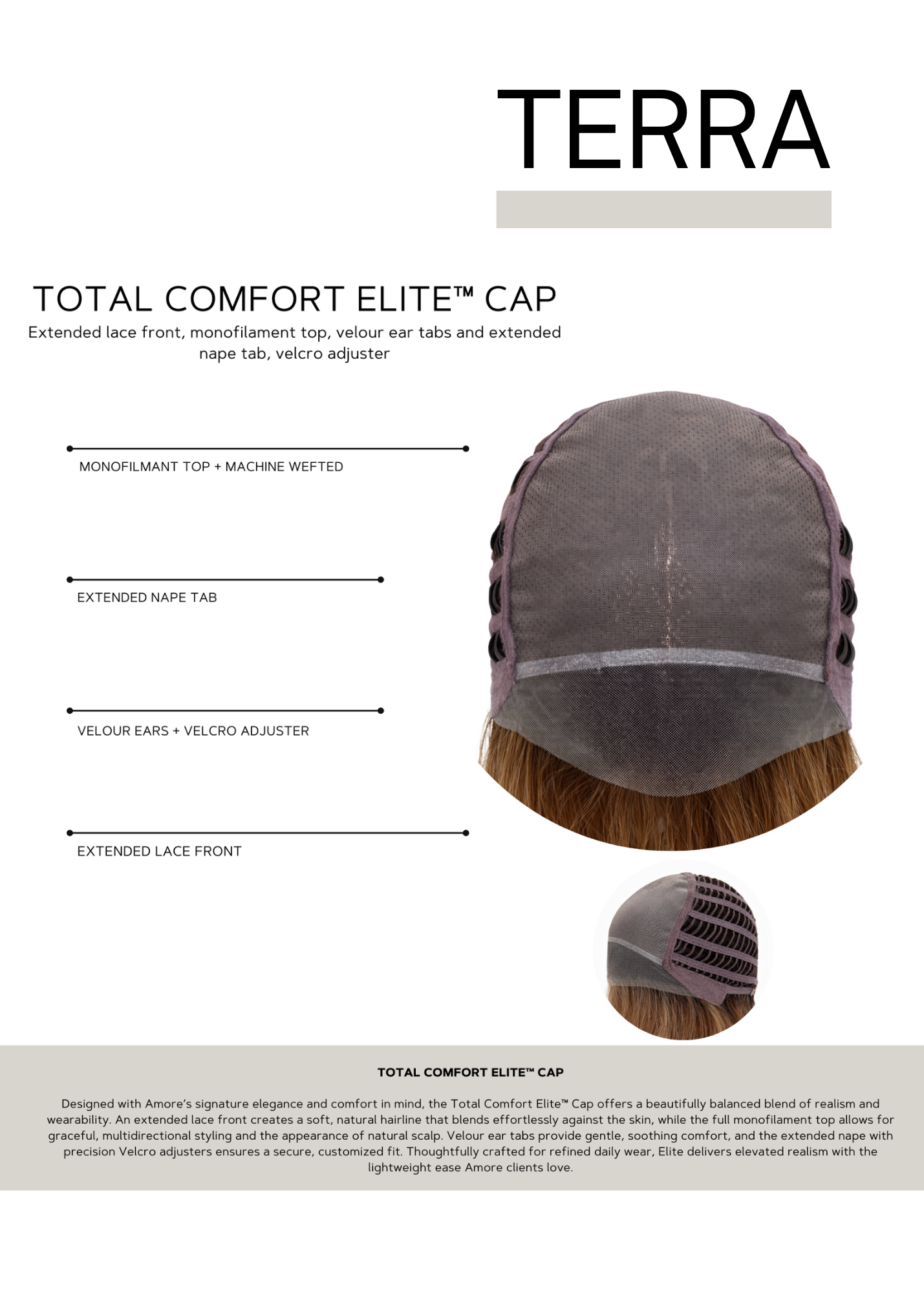Terra by Amore cap construction