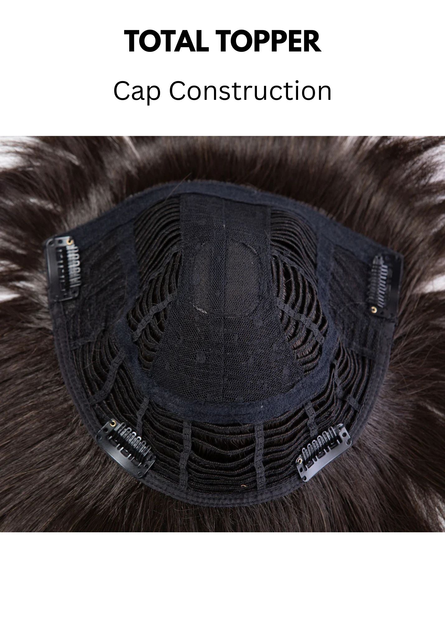 Total Topper by Toni Brattin inside cap construction