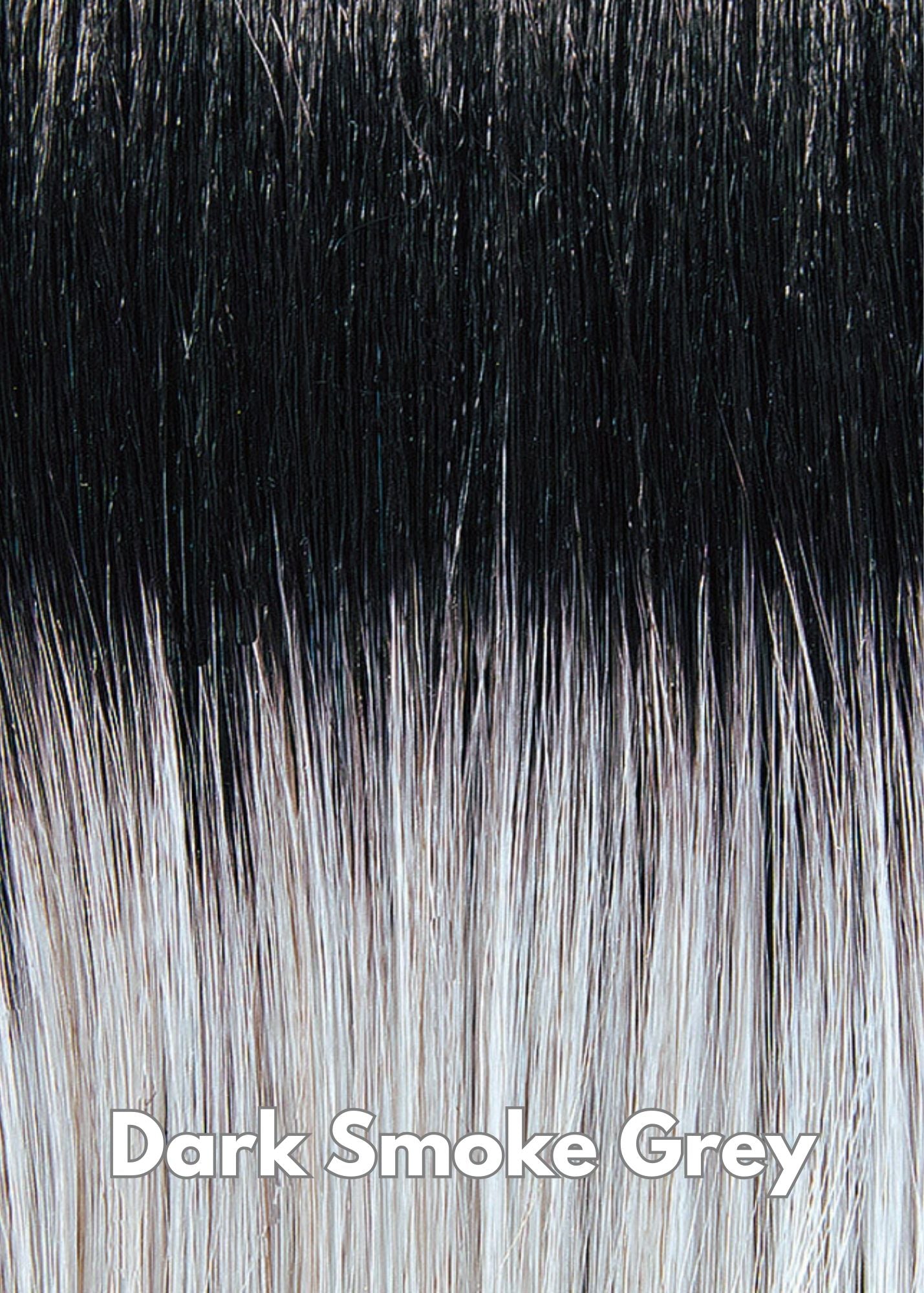 Dark Smoke Grey by TressAllure