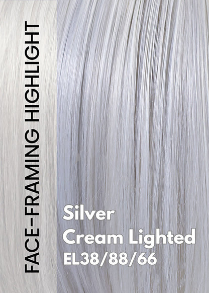 Silver Cream Lighted by TressAllure