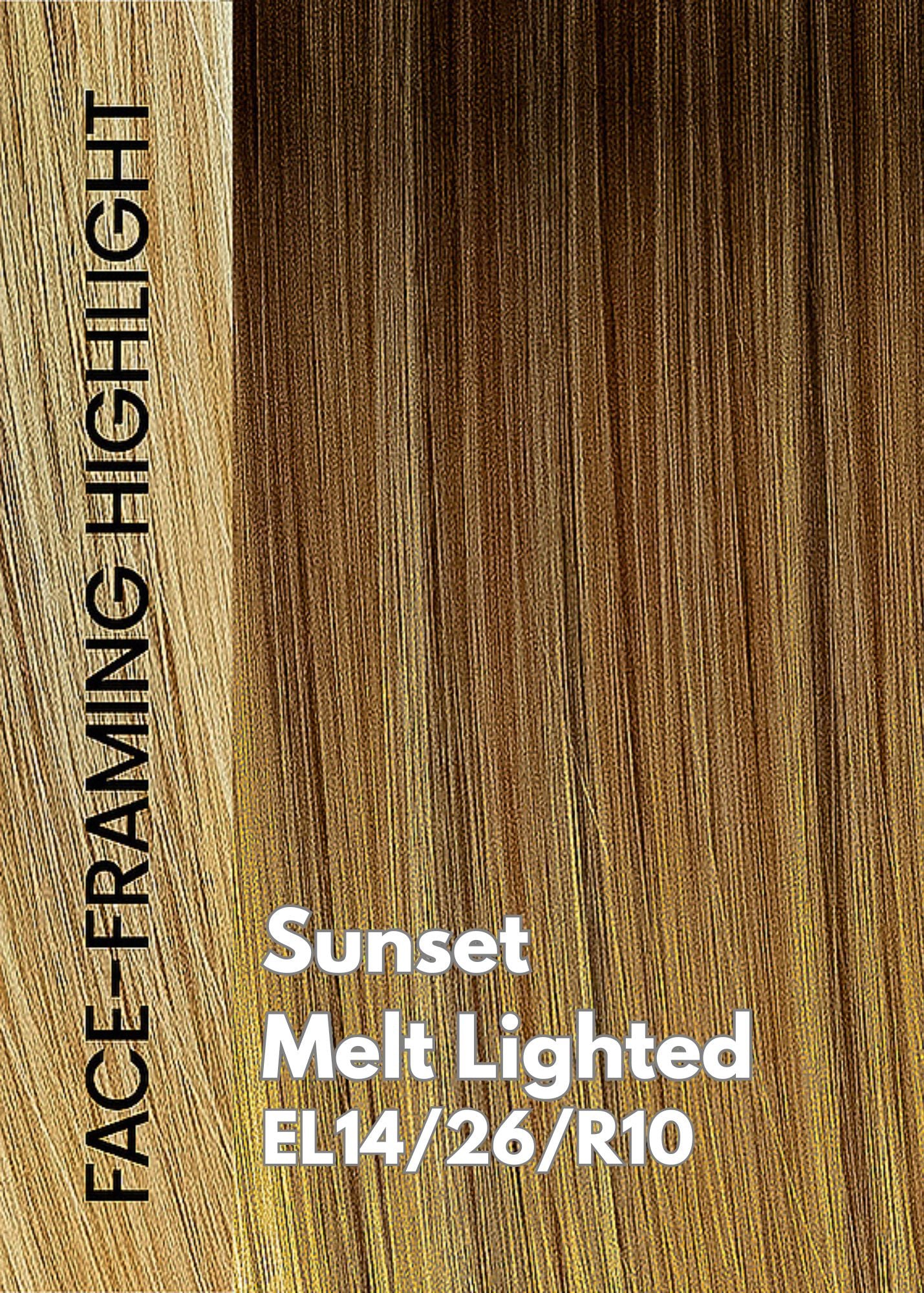 Sunset Melt Lighted by TressAllure