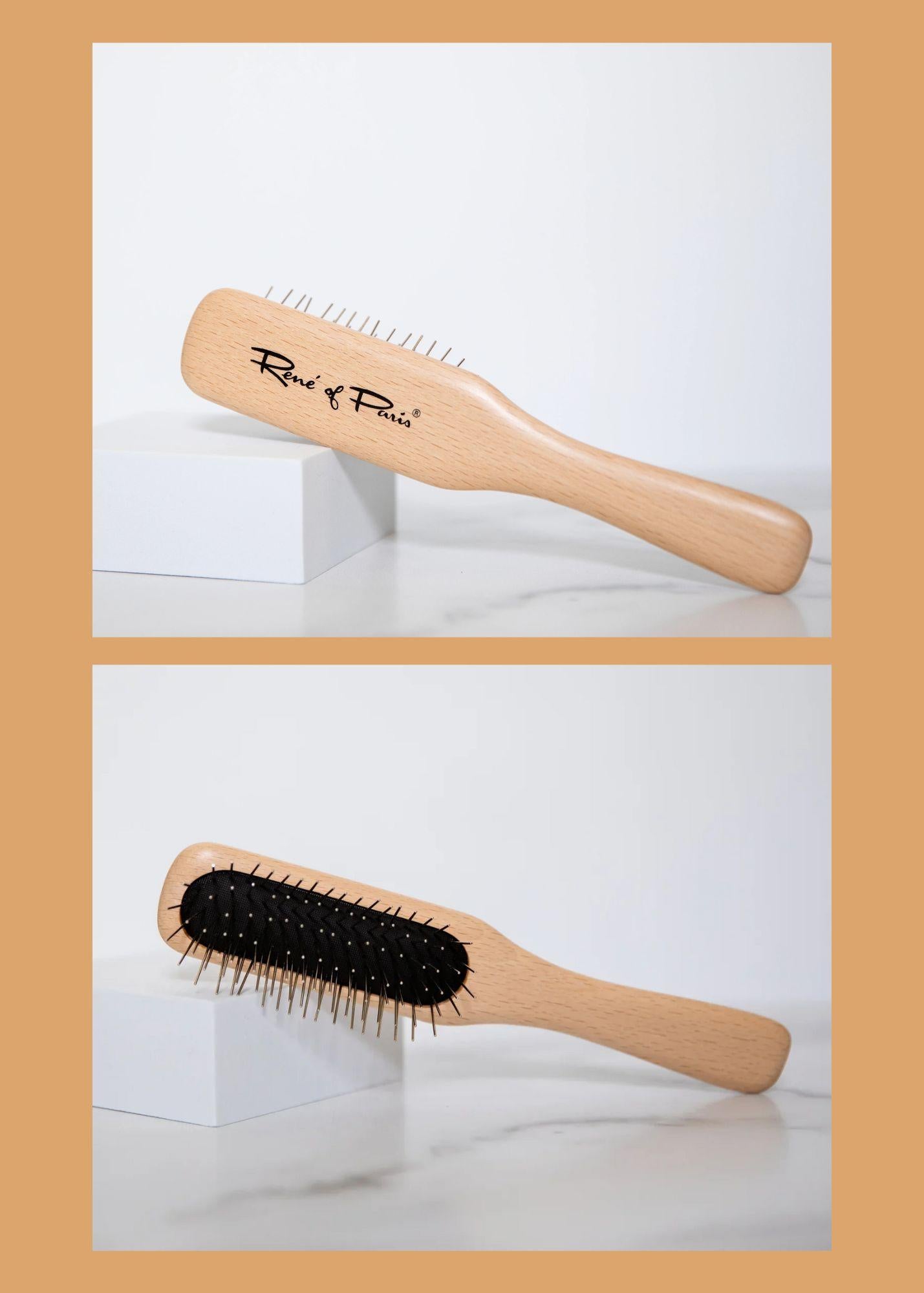 Wire Wig Brush front and back