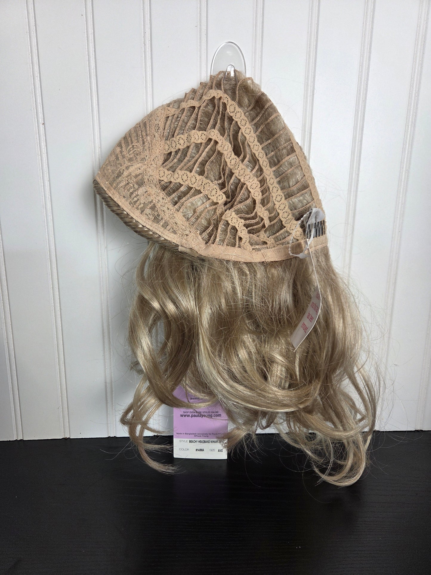 BEACHY HEADBAND W/ HAIR by PAULA YOUNG  - BOUTIQUE BARGAIN