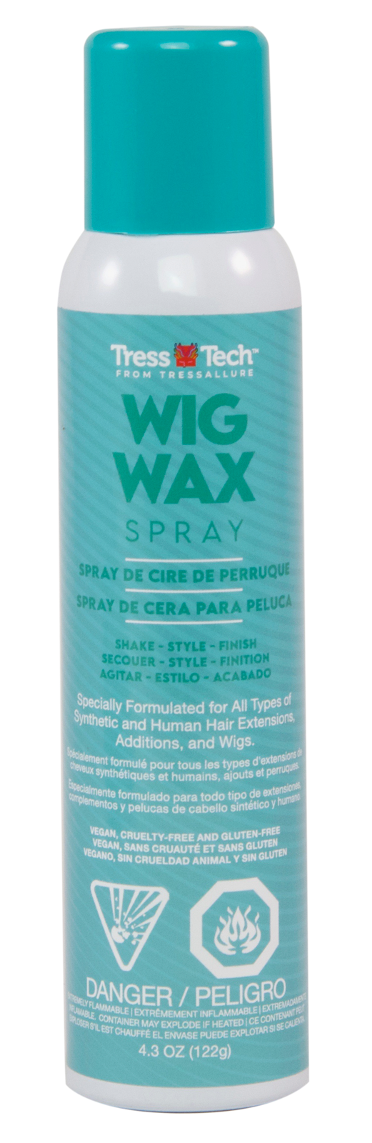 TRESS TECH WIG WAX SPRAY 4.3 oz.